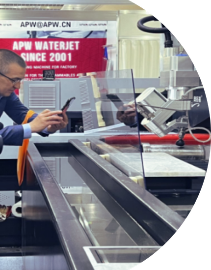 HOME ABOUT APW WATERJET